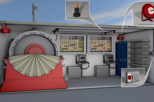 Пожаротушение дизель-генераторных установок, статьи Гранит-Саламандра